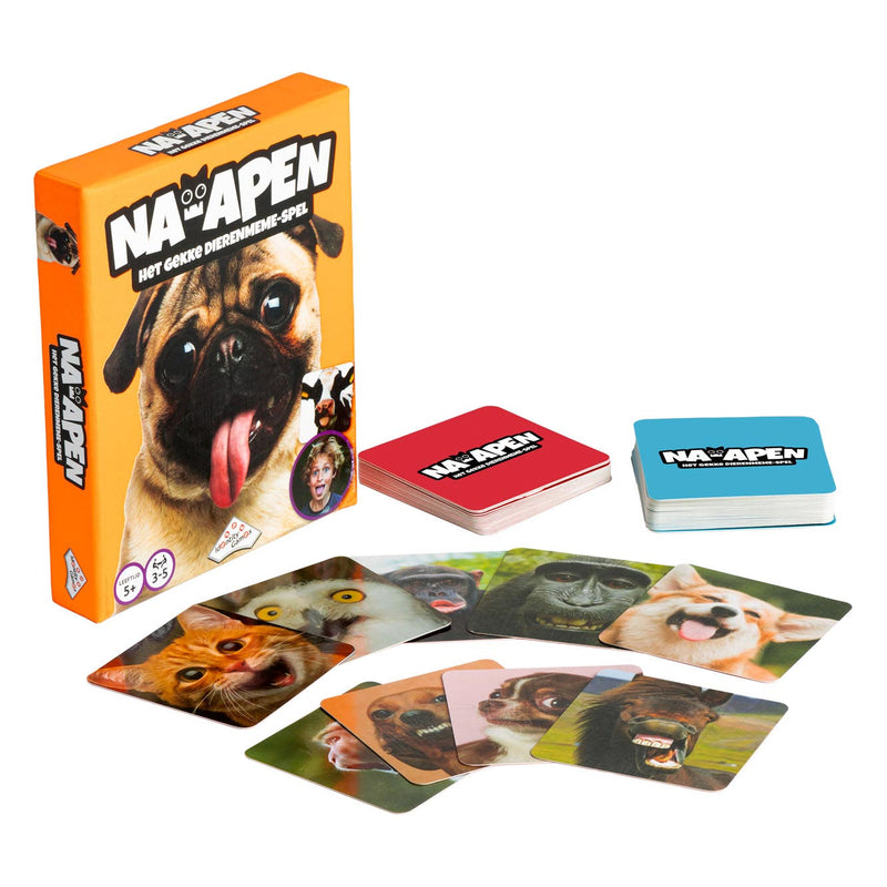 Afbeelding laden in galerijviewer, Identity games na-apen gekke dieren meme spel

