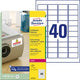 Speciale etiketten avery l614020 800 stuks