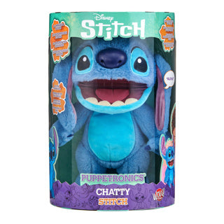 Afbeelding laden in galerijviewer, Disney chatty stitch deluxe puppetronic 32 cm
