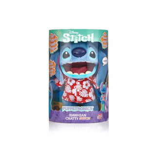 Afbeelding laden in galerijviewer, Wow stuff disney stitch hawaiian chatty stitch knuffel 30 cm + geluid
