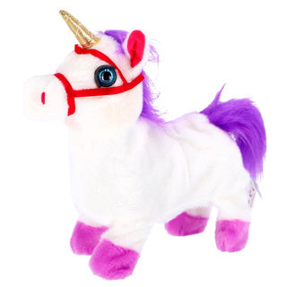 Afbeelding laden in galerijviewer, Pluchiez go go walkimals interactieve unicorn knuffel

