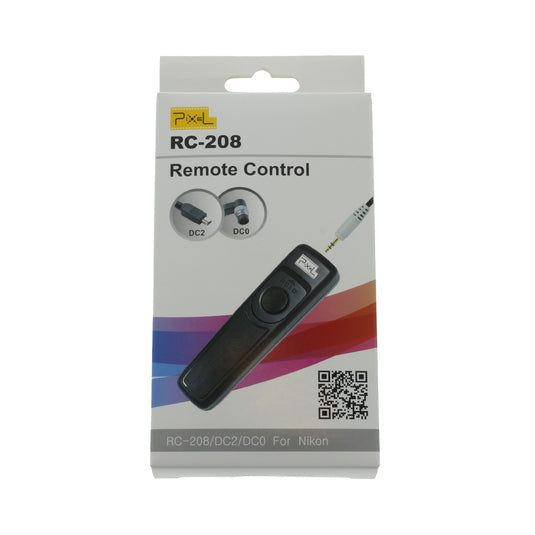 Pixel ontspankabel rc-208 n3 e3 voor canon
