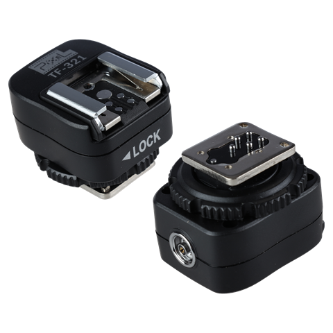 Afbeelding laden in galerijviewer, Pixel e-ttl hotshoe adapter tf-321 voor canon
