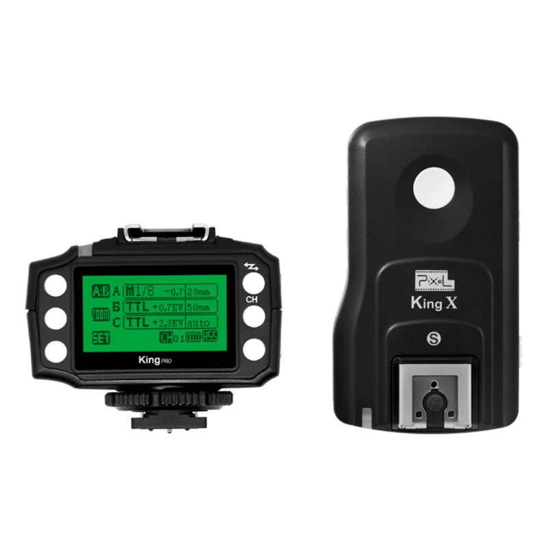 Afbeelding laden in galerijviewer, Pixel I-TTL Radio Trigger Set King voor Mi
