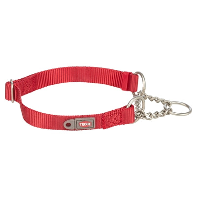 Afbeelding laden in galerijviewer, Trixie halsband hond premium halfslip halsband rood
