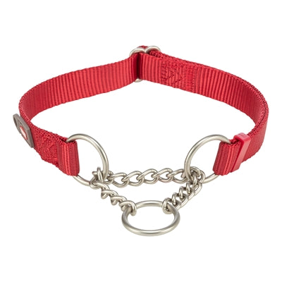 Afbeelding laden in galerijviewer, Trixie halsband hond premium halfslip halsband rood

