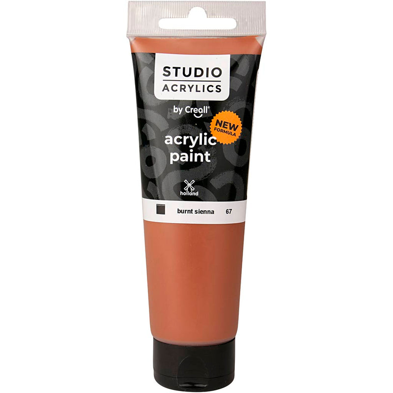 Afbeelding laden in galerijviewer, Https: www.cchobby.nl creall-studio-acrylverf-dekkend-burnt-sienna-67-120-ml-1-fles
