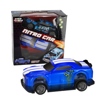 Afbeelding laden in galerijviewer, Rapid wheels r c nitro car + extra body
