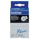 Tapes brother 12mmx8m zwart-transparant