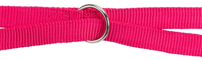 Afbeelding laden in galerijviewer, Trixie Hondenriem premium dubbelgestikt verstelbaar fuchsia
