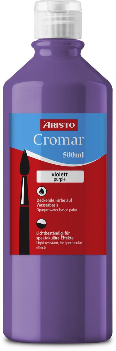 Aristo verf - cromar - acrylverf - 500ml - violet - ar-30970