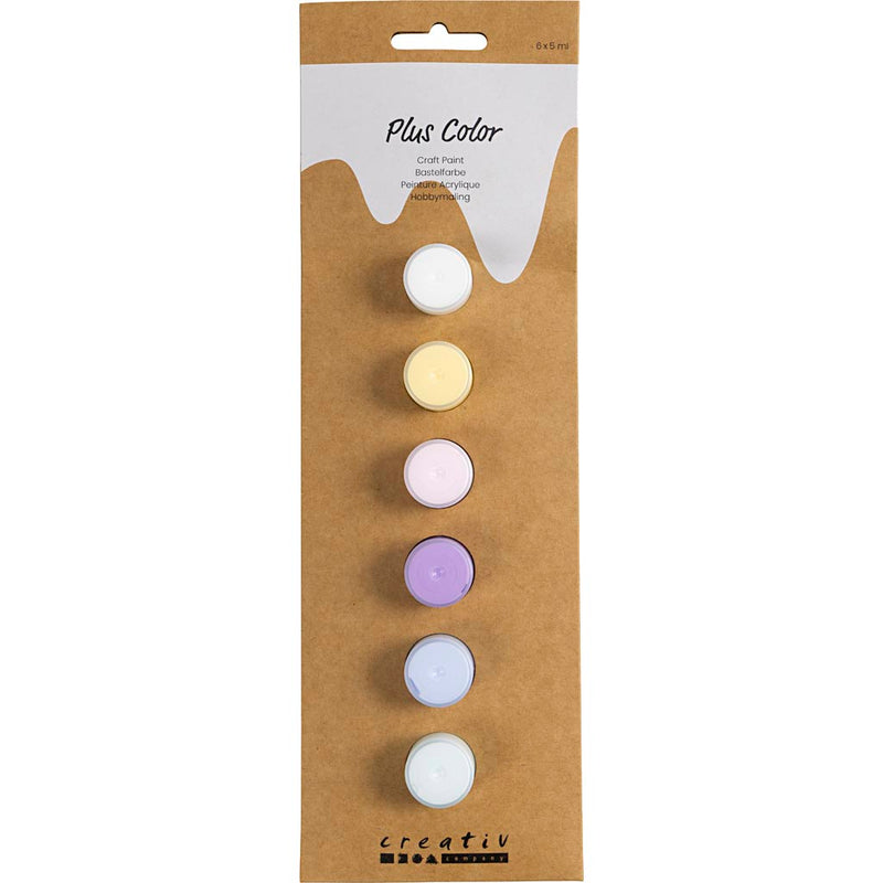 Afbeelding laden in galerijviewer, Creativ company plus color acrylverf pastelkleuren - 6x5ml.
