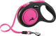Flexi rollijn new classic neon tape zwart roze