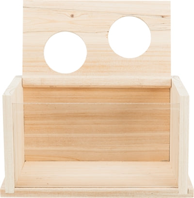 Afbeelding laden in galerijviewer, Trixie zandbad voor muizen hamsters hout
