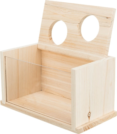 Afbeelding laden in galerijviewer, Trixie zandbad voor muizen hamsters hout
