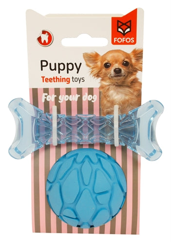 Afbeelding laden in galerijviewer, Fofos puppy bot en bal blauw

