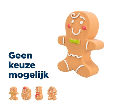 Afbeelding laden in galerijviewer, Trixie Peperkoekfiguur latex assorti
