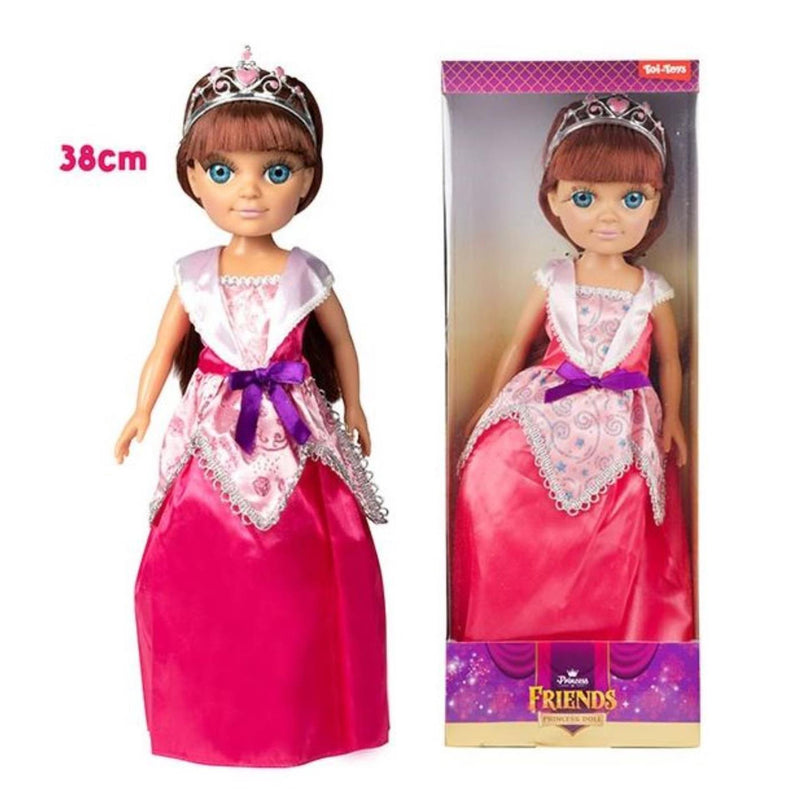 Afbeelding laden in galerijviewer, Toi-toys toi toys princess friends pop prinses 38cm
