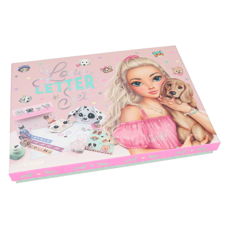 Afbeelding laden in galerijviewer, Topmodel love letter set kitty and doggy
