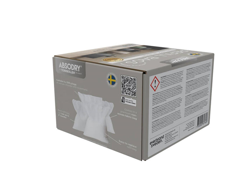 Afbeelding laden in galerijviewer, Absodry duo family vochtvanger navulling 3 en 6 series 4x 300gr
