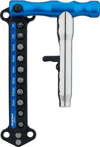 Afbeelding laden in galerijviewer, Parktool quick-change t-handle w bits qth-1
