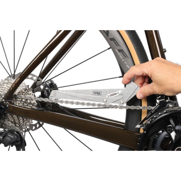 Afbeelding laden in galerijviewer, Buzaglo kettingslijtagemeter cyclus alle kettingen incl. sram flattop - zilver
