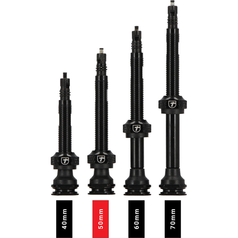 Afbeelding laden in galerijviewer, Trivio - tubeless ventiel zwart fvt
