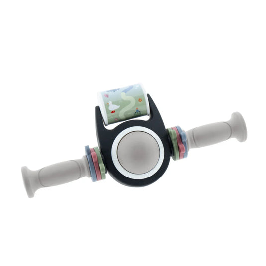 Qibbel toybar met windscherm air - warm grey