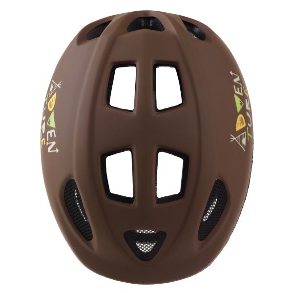 Afbeelding laden in galerijviewer, Polisport kinder helm adventure xs 46-53 cm bruin
