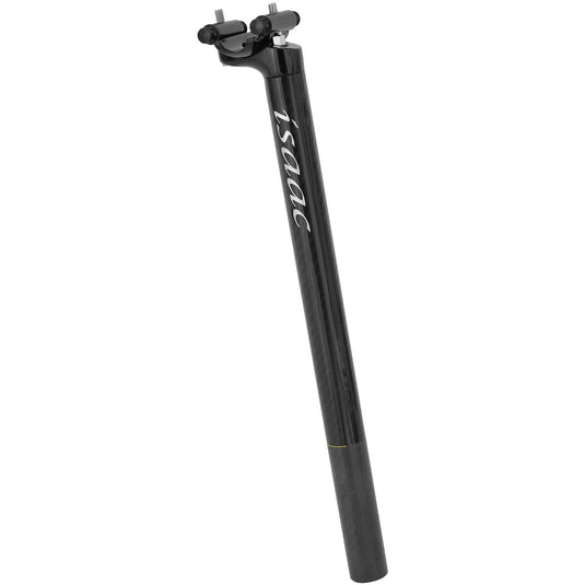 Diverse isaac - pascal carbon zadelpen 27.2mm 10mm setback carbon 370mm