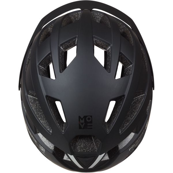 Afbeelding laden in galerijviewer, Polisport helm City Move M 54-58 cm Zwart
