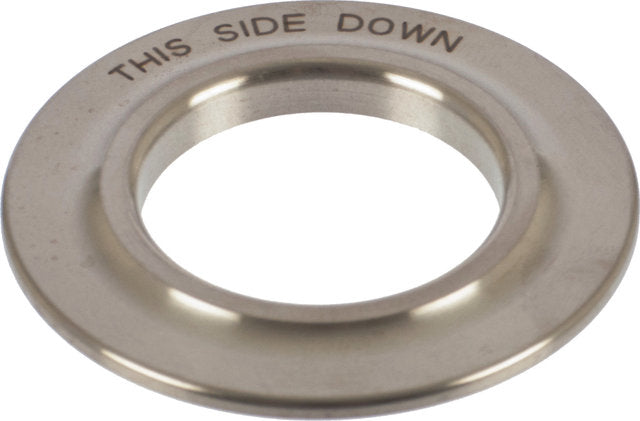 Afbeelding laden in galerijviewer, Chris king 1.5 to 1 1 8 crown race devolution baseplate, stainless steel

