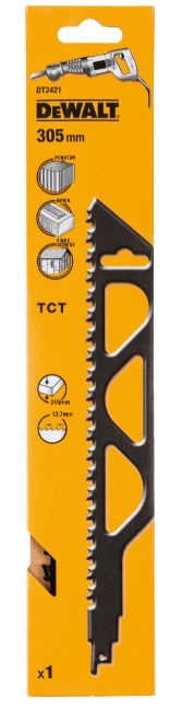 Dewalt reciprozaagblad voor cellenbeton - dt2421