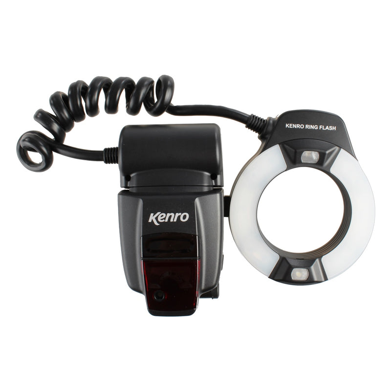 Afbeelding laden in galerijviewer, Kenro ttl macro ringflitser kfl201c voor canon
