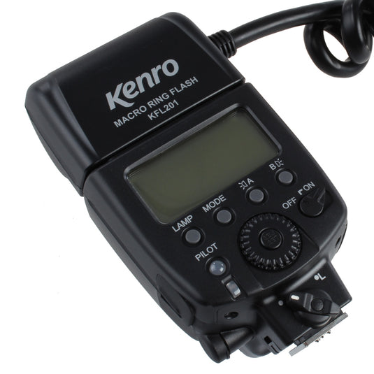 Kenro ttl macro ringflitser kfl201c voor canon