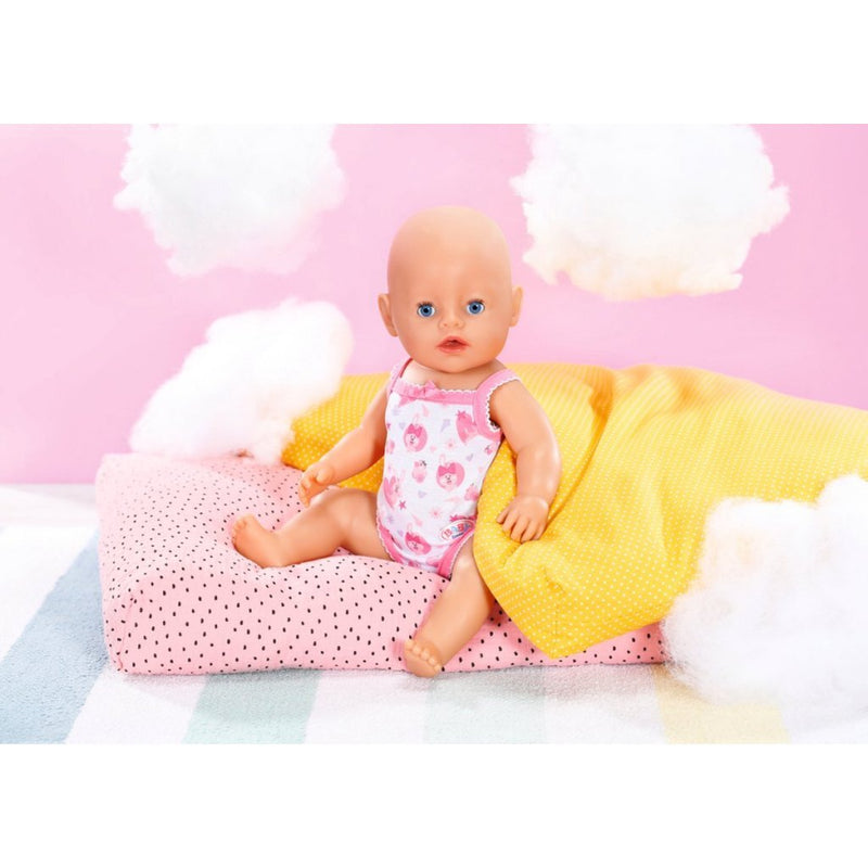 Afbeelding laden in galerijviewer, Baby born rompertje 43 cm roze wit
