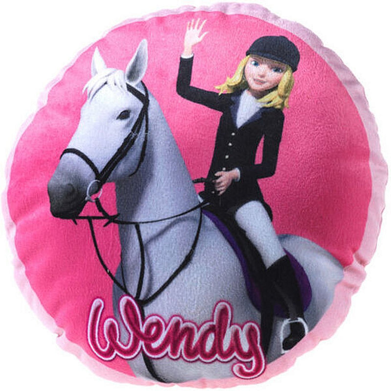 Afbeelding laden in galerijviewer, Heunec knuffelkussen wendy roze 25 cm
