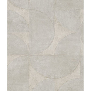 Noordwand Noordwand Behang Vintage Deluxe Graphic Circle grijs en beige
