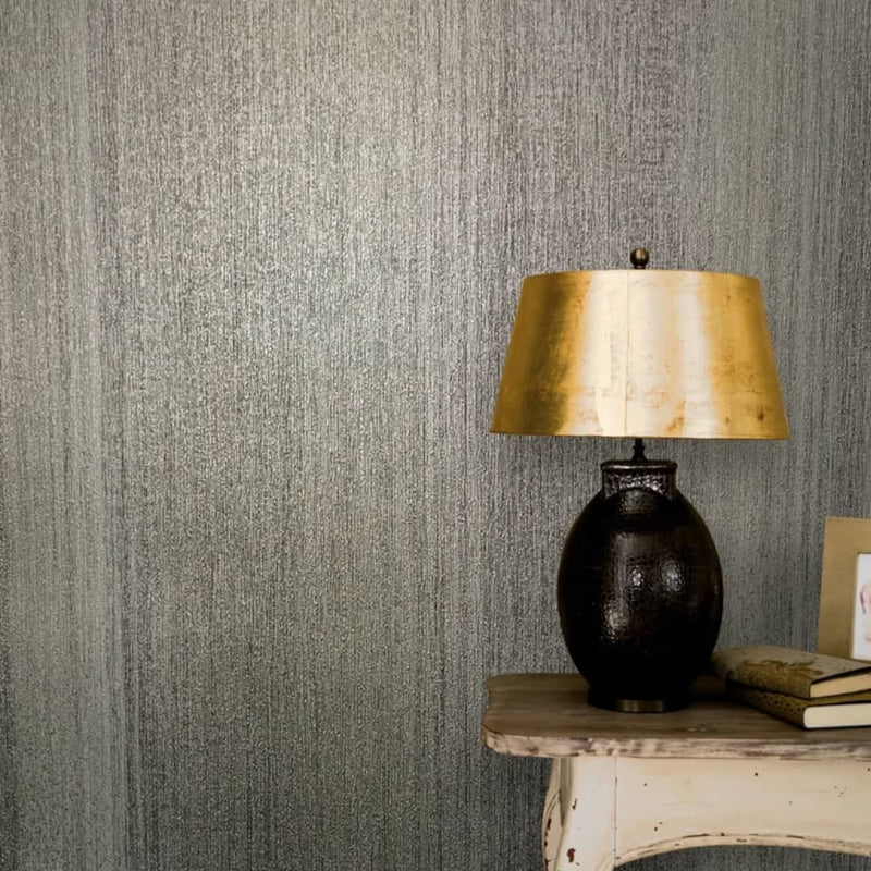 Afbeelding laden in galerijviewer, Noordwand behang vintage deluxe stripes bruin en grijs
