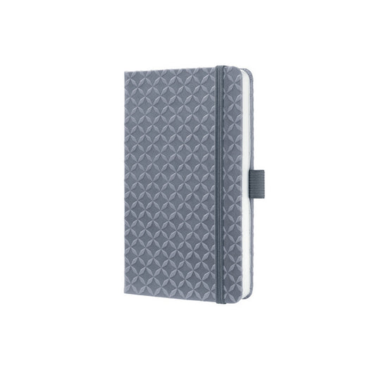 Sigel si-jn126 notitieboek jolie flair a6 hardcover gelinieerd gletsjer grijs 174 blz 80g