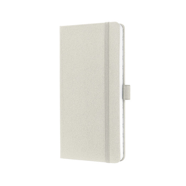 Afbeelding laden in galerijviewer, Sigel Sigel SI-JN506 Notitieboek Jolie Sense 95x180mm Hardcover Gelinieerd Wit
