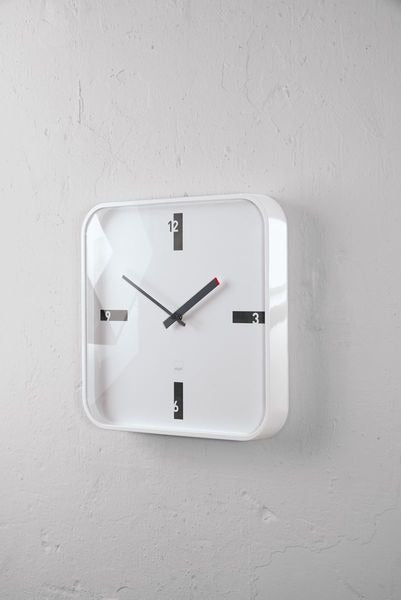 Afbeelding laden in galerijviewer, Sigel si-wu122 wandklok artetempus mezo white met quartz uurwerk
