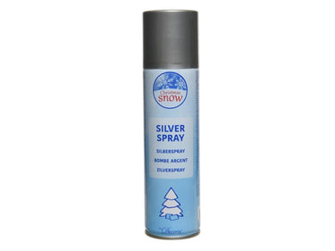 Decoris decoratie spray zilver 150ml zilver