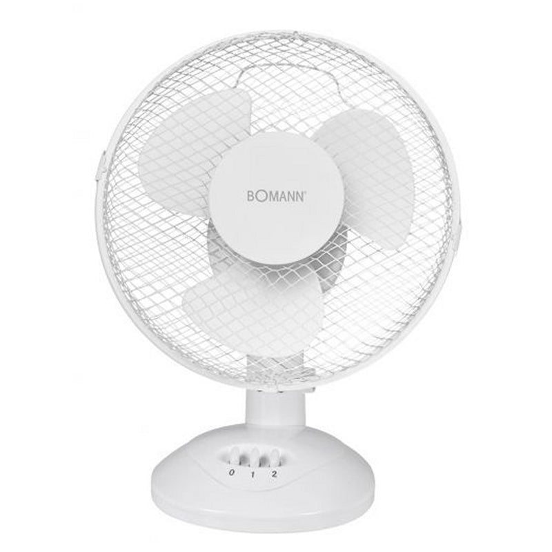 Afbeelding laden in galerijviewer, Bomann vl 1137 cb tafelventilator 23 cm wit
