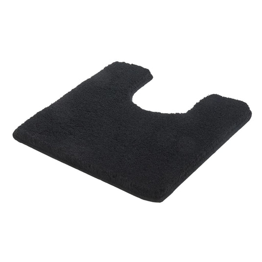 Kleine wolke toiletmat relax 55x55 cm zwart