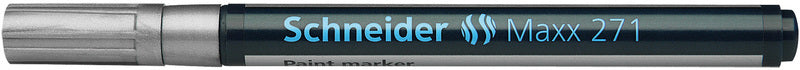 Afbeelding laden in galerijviewer, Schneider lakmarker maxx 271 1-2mm zilver 10 stuks
