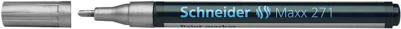Afbeelding laden in galerijviewer, Schneider lakmarker maxx 271 1-2mm zilver 10 stuks
