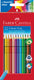 Faber castell kleurpotloden faber-castell colour grip kleurenassortiment 12 stuks