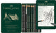 Faber-castell grafietpotloden - pitt - set 11-delig - fc-112972