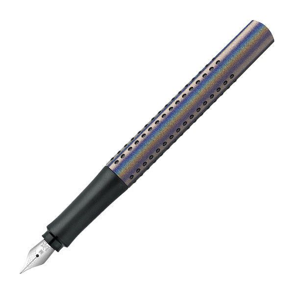 Afbeelding laden in galerijviewer, Faber castell fc-140842 vulpen faber-castell grip glam m zilver
